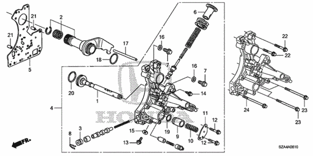 AT Regulator Body for 2013 Honda Pilot #0