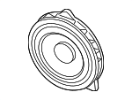 65139279635 - Body: Rear Dr Speaker for BMW: 530e, 530e xDrive, 530i, 530i xDrive, 540d xDrive, 540i, 540i xDrive, 640i xDrive Gran Turismo, 740e xDrive, 740i, 740i xDrive, 745e xDrive, 750i, 750i xDrive, 840i, 840i Gran Coupe, 840i xDrive, 840i xDrive Gran Coupe, iX, M5, M550i xDrive, M760i xDrive, M8, M8 Gran Coupe, M850i xDrive, M850i xDrive Gran Coupe Image