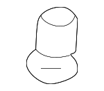 MU480035 - Body: Bumper Cover Grommet for Mopar Image