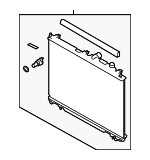 45111XC00A - : Radiator Assembly for Subaru Image