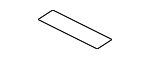 87555AJ00A - Body: Caution Label for Subaru Image