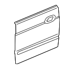 67111S9VA01ZZ - : 2003-2008 Honda Pilot - Skin R Front Door for Honda: Pilot Image