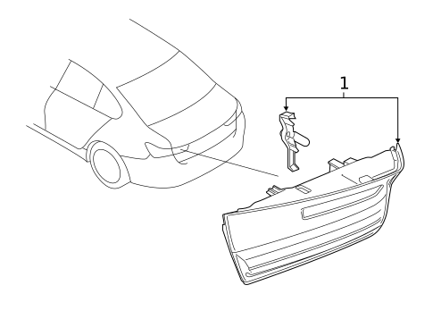Backup Lamps for 2025 BMW 330i #0