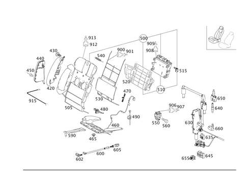 Right Seat for 2011 Mercedes-Benz S550 #0