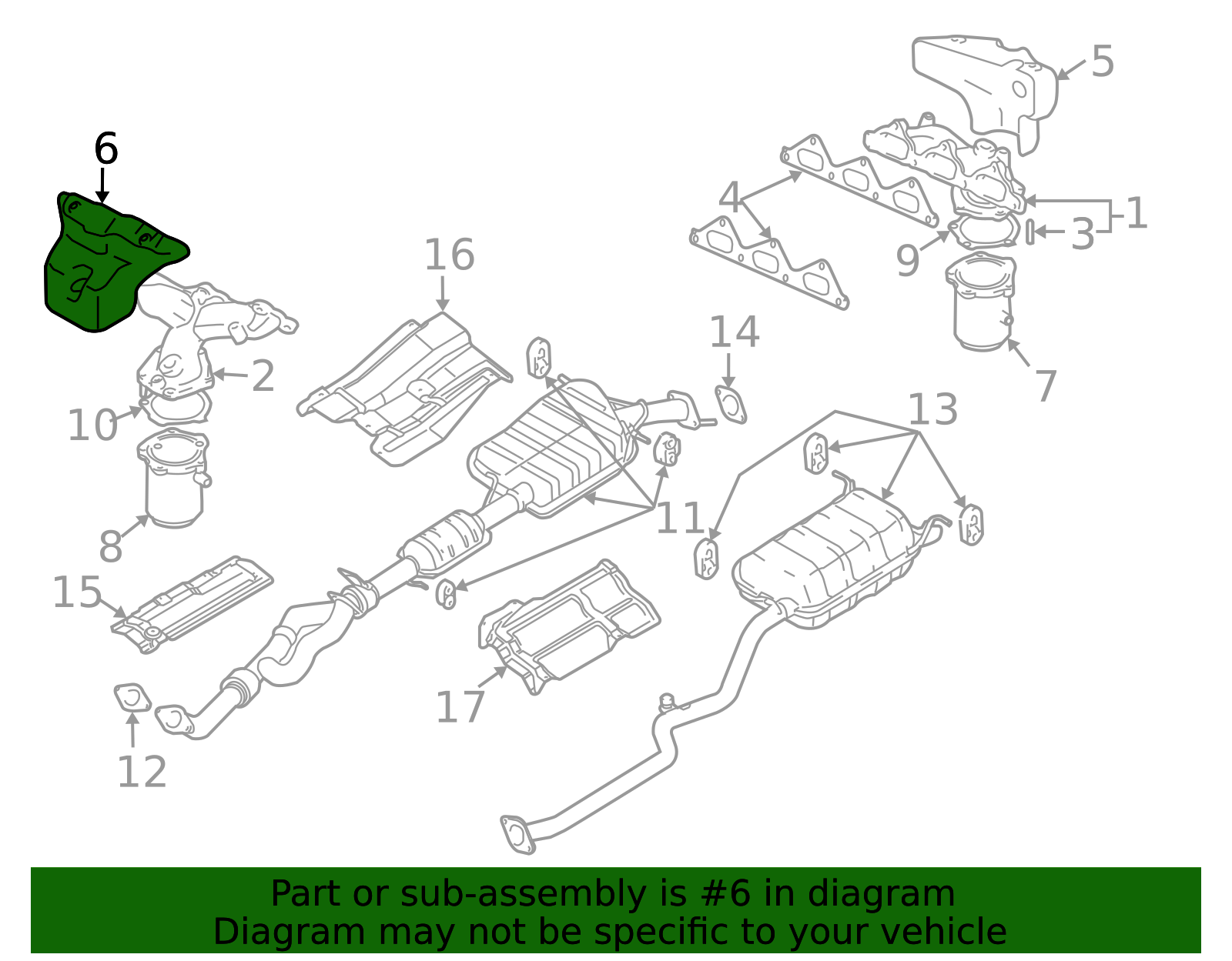 28525-39001 - Manifold Cover 2001-2006 Hyundai | Hyundai Parts Space