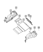 68408022AB - Interior Trim: Luggage Compartment Carpet for Mopar Image image