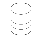 8641029000 - Body: Hood Bumper for Hyundai: Accent, Azera, Elantra, Entourage, Genesis Coupe, Santa Fe, Santa Fe Sport, Santa Fe XL, Sonata, Tiburon, Tucson, Veracruz Image