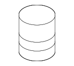 817381E000 - Body: Hood Bumper for Hyundai: Accent, Azera, Elantra, Elantra Coupe, Elantra GT, Entourage, Equus, Excel, Genesis Coupe, Santa Fe, Santa Fe Sport, Santa Fe XL, Sonata, Tiburon, Tucson Image