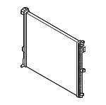 17119468695 - Cooling System: Inter-cooler for BMW Image