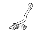 17127535569 - Cooling System: By-Pass Hose for BMW Image
