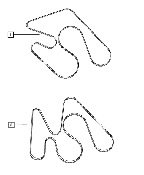 Drive Belts for 2009 Dodge Ram 3500 #0