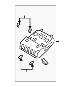 92800S2500UUE - : Overhead Lamp for Hyundai Image