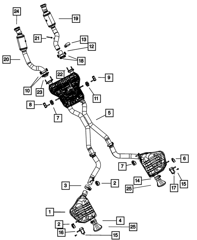 5181684AL - Exhaust: Exhaust Resonator And Pipe for Mopar Image