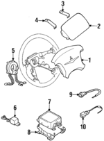 MR787020 - : Steering Wheel Air Bag for Chrysler: Sebring Image