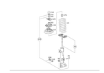 2033203530 - Springs, Suspension and Hydraulics: Shock Absorber for Mercedes-Benz: 180C, C230, C280, C320, C350 Image