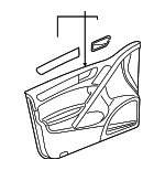 5K4867022EYJV - Body: Door Trim Panel for Volkswagen: GTI Image