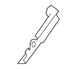 5K4868713A81U - Body: Grip Handle for Volkswagen: Golf, Golf R, GTI Image