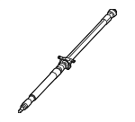 68260011AC - Universals &amp; Rear Axle: Drive Shaft for Jeep: Compass Image