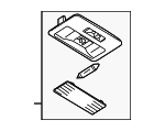 D35051310E77 - : Dome Lamp Assembly for Mazda: 3, RX-8 Image
