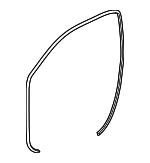 6231176011 - : Weather-Strip On Body for Lexus: CT200h Image