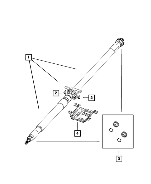 Drive Shaft for 2019 Jeep Compass #0
