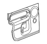 1DB97ZJ3AA - Body: Pull Handle for Dodge: Ram 1500, Ram 2500, Ram 3500 Image