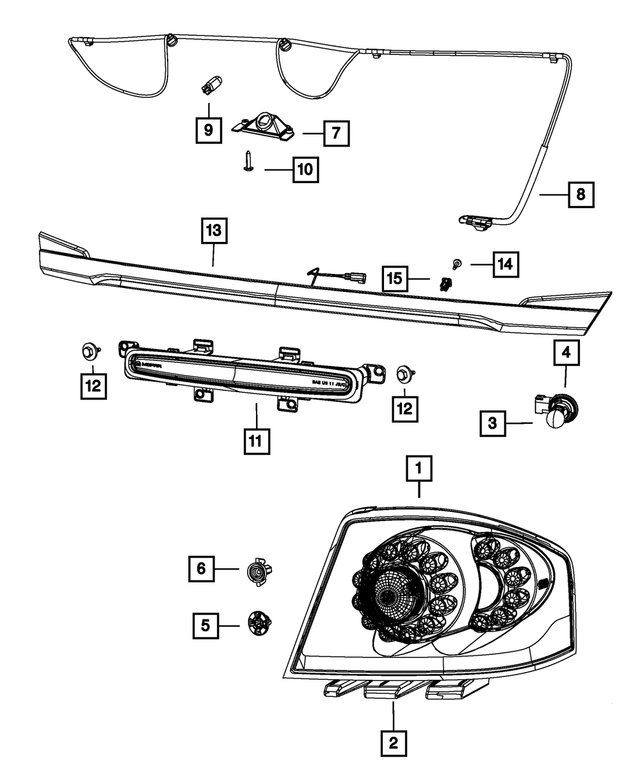 6510406AA - : Pan Head Screw for Mopar Image