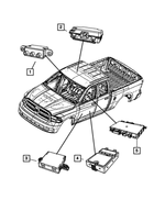 4602894AG - Electrical: Door Module, Right for Mopar Image