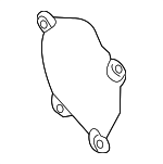 12692267 - Exhaust: Exhaust Heat Shield for GM Image