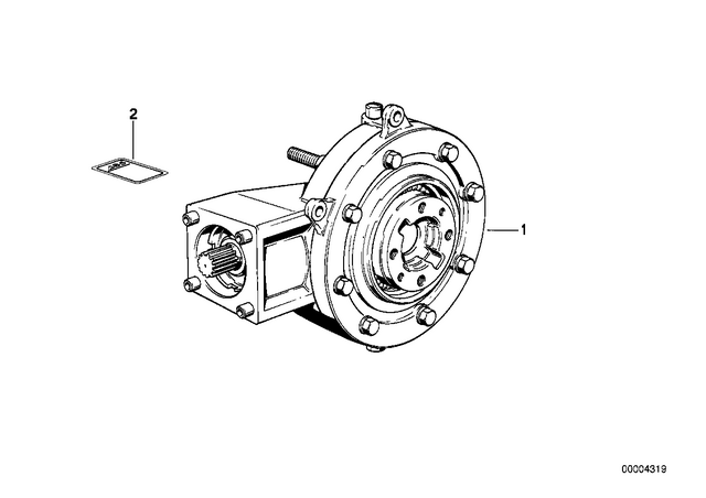 33111454951 - : Rear-Axle-Drive - I=33:11=3.00 for BMW-Motorrad Image