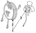MB630311 - HVAC: Fan for Dodge: Ram 50 Image