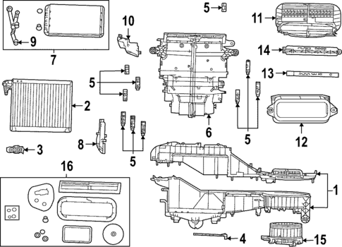 Automatic Temperature Controls for 2024 Jeep Grand Cherokee #1