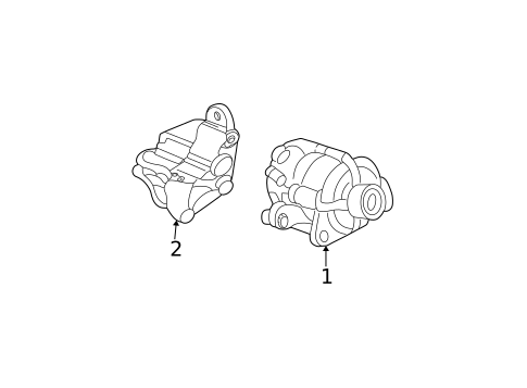 Alternator/Generator & Related Components for 2003 Ford Focus #0