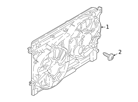 Cooling Fan for 2019 Lincoln Continental #0