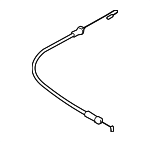 3C5827531D - Body: Release Cable for Volkswagen: Passat Image