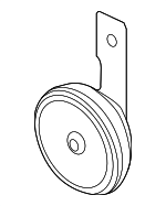 8211A208 - Electrical: Low Note Horn for Mitsubishi: Lancer, Outlander Image