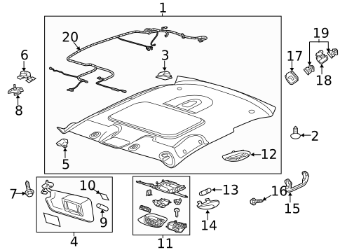 Roof for 2007 Chevrolet Monte Carlo #0