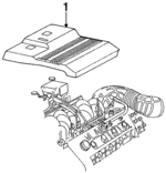 F5OY6A949A - Engine: Cover Assembly for Lincoln: Continental Image