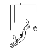 1K0145840F - : Connector Pipe for Volkswagen: Eos, GTI, Jetta, Passat Image