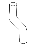 6K121051P - Cooling System: Connector Hose for Volkswagen: Beetle, Passat Image