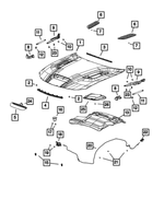 68529909AA - Body Sheet Metal Except Doors: Hood for Mopar Image