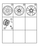 YH56PAKAA - : Aluminum Wheel for Mopar Image