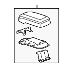 15111830 - Body: Armrest for Hummer: H3, H3T Image