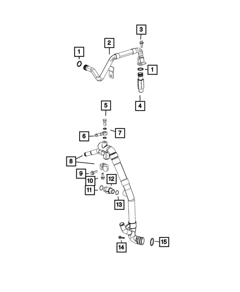EGR Cooling System for 2018 Ram 3500 #0