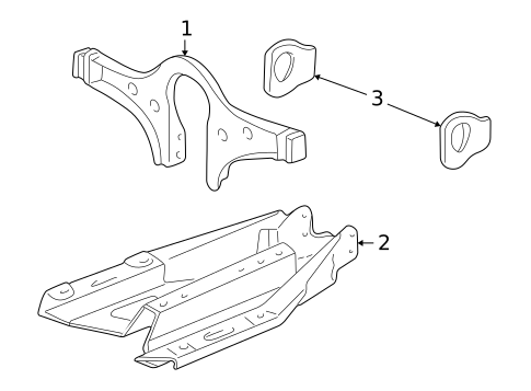 Trans Mounting for 2006 Porsche 911 #1