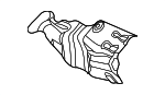 5155473AC - Exhaust: Catalytic Converter Heat Shield for Mopar Image