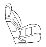 DLLM5710045 - Body: Seat Assembly for Mazda: CX-30 Image