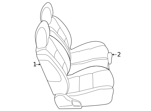 Seat Assembly for 2023 Mazda CX-30 #0