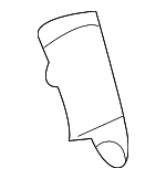 5505412030 - : Glove Box Stopper for Toyota: Corolla, Prius, Prius V Image