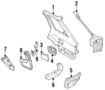 7881261A25 - : Mud Guard for Nissan Image